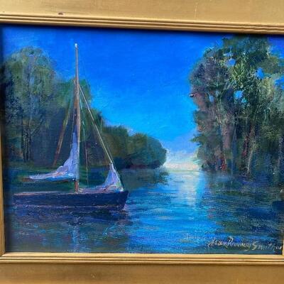 297 Original Oil Painting by Jean Ranney Smith ‘03