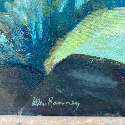 312 Signed Original Oil Painting by Glen Ranney