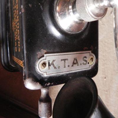 G-33   K.T.A.S. TELEFON & WINDING BELL TELEPHONE