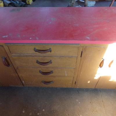 WS-49  WORKBENCH WITH CABINETS