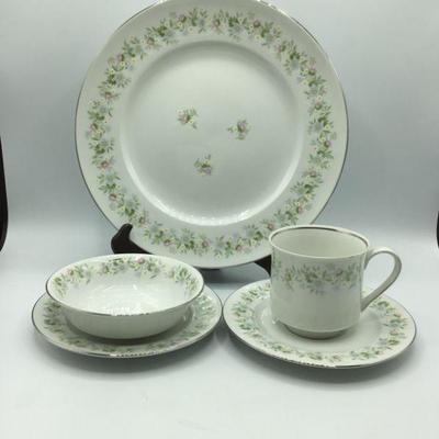 Johann Haviland Bavaria FOREVER SPRING Pastel Floral China Set Service for 8