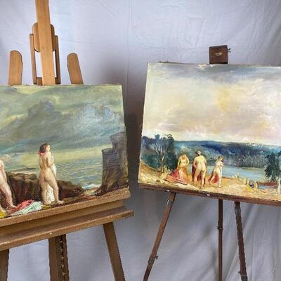 317: Two Original Oil Paintings by Glen Ranney