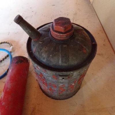 WS-52  EXTENSION CORD AND KEROSENE CAN