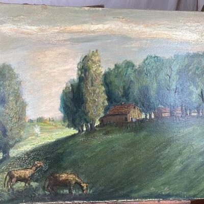 318: Two Original Landscape Oil Paintings by Glen Ranney