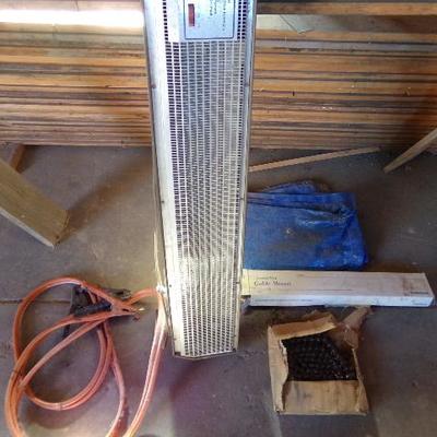 WS-55  HEATER, JUMPER CABLES AND CHAIN