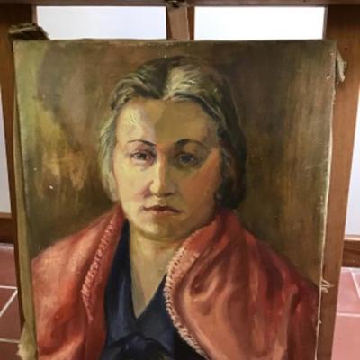 322: Four Original Oil Portraits by Mildred Ranney