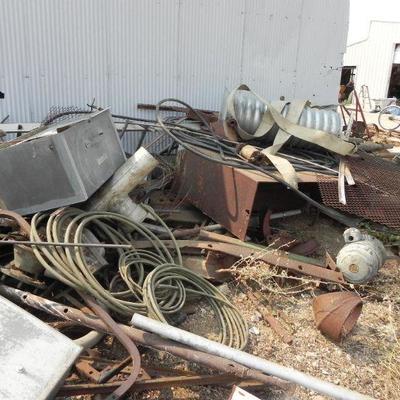 F-12  N. FIELD    HUGE SCRAP PILE