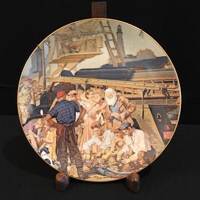 Lot 23 - Norman Rockwell Plates & More