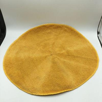 Vintage Round Terry Placemats Towels