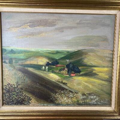 329 Original Landscape Oil Painting