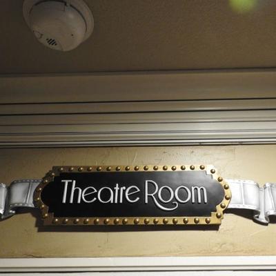 Theatre Room decor