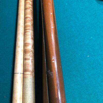 P4:  Pool Table Accessories. Rack, brush, and more