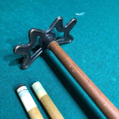 P4:  Pool Table Accessories. Rack, brush, and more
