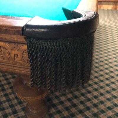 P7:  Antique I Wilmington Co. Billiard Table