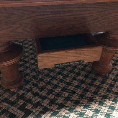 P7:  Antique I Wilmington Co. Billiard Table