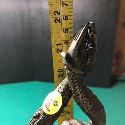 P8:  Metal Goddess Statuette