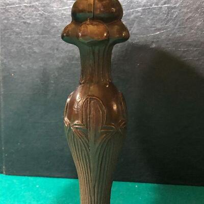 P9:  Stained Glass Designed Medium Lamp