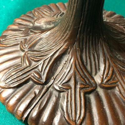 P9:  Stained Glass Designed Medium Lamp