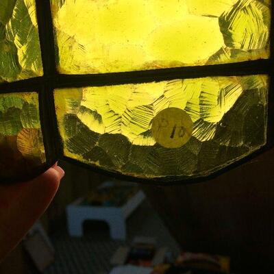 P10:  MCM Green Hanging Light with Chain