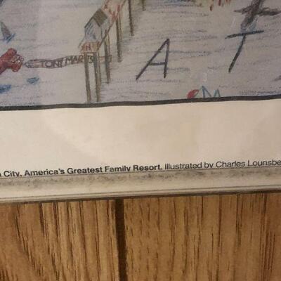 P11:  Vintage Ocean City New Jersey Poster