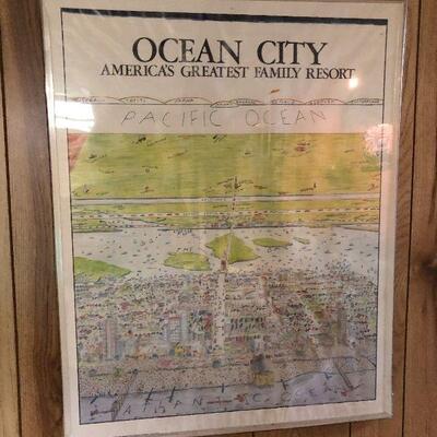 P11:  Vintage Ocean City New Jersey Poster
