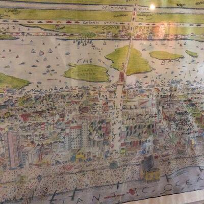 P11:  Vintage Ocean City New Jersey Poster