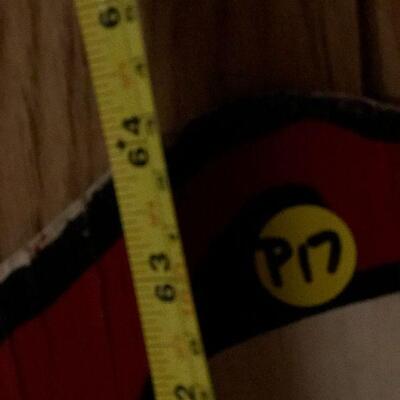 P17:  Large Wood Carved Santa