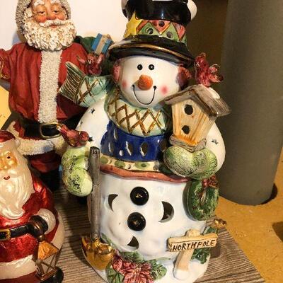 CL3:  Holiday Decor, Snowmen, Santa and More