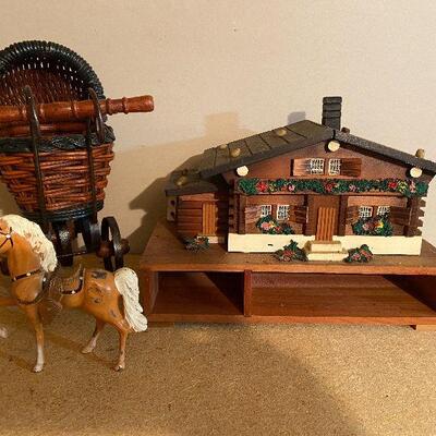 C13: Vintage Lot including Japan Metal Horse and More