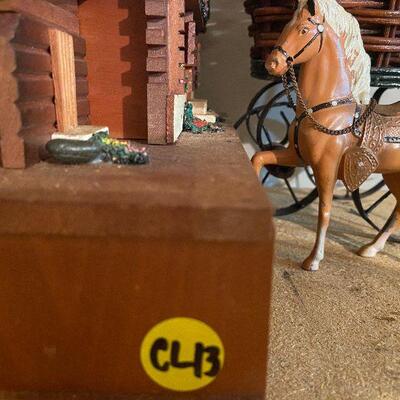 C13: Vintage Lot including Japan Metal Horse and More