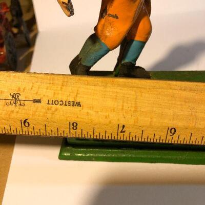 CL15:  Cast Iron Baseball Bank