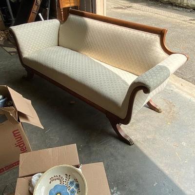 Vintage Victorian style couch 