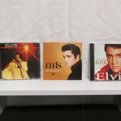 5-124 Elvis CDs (5)
