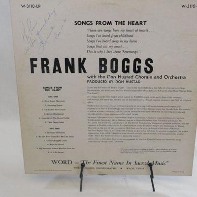 255 Frank Boggs Songs from the Heart Vintage Album