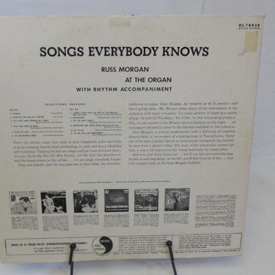 Lot 267 Russ Morgan at the Organ Vintage Album