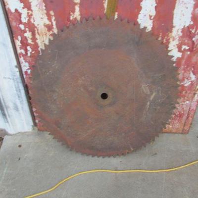 5-118 Primitive LARGE saw blade 28"