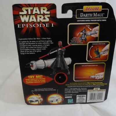 Lot 284 Star Wars Episode 1 Figurines