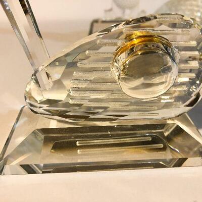 CL19:  Lot of Crystal Golf Acheivement Awards