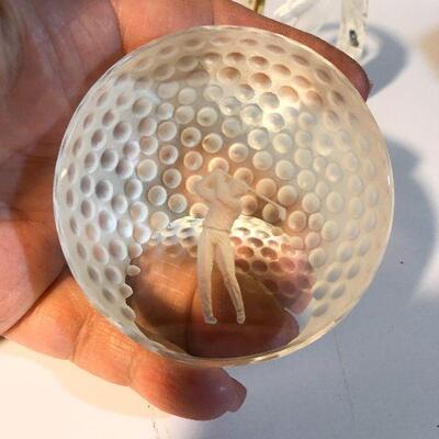 CL19:  Lot of Crystal Golf Acheivement Awards