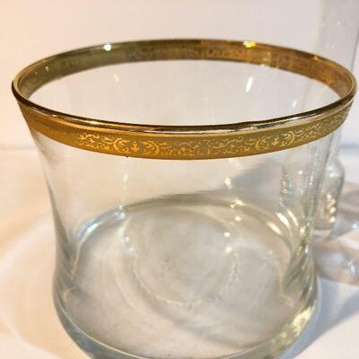 CL21:  Ice Bucket and Tall Shot Glasses