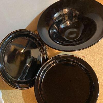 CL26:  California Pottery Toureen and Salad Set