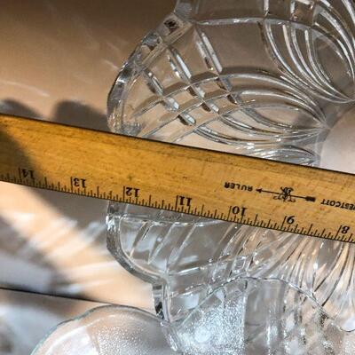 CL32: Glass Shell Platter/Bowls & Pyrex Bowl