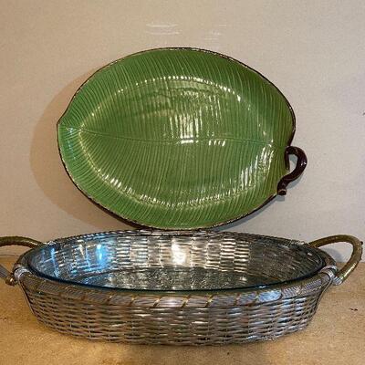 CL28: Green Leaf Centerpiece and More