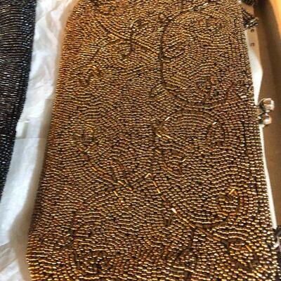 CL39:  Vintage Beaded Clutches and Gloves