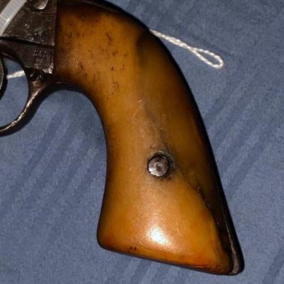 M1848 civil war colt navy pocket pistol with buffalo horn grips