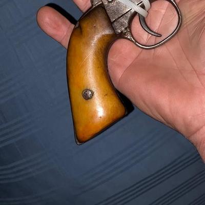 M1848 civil war colt navy pocket pistol with buffalo horn grips