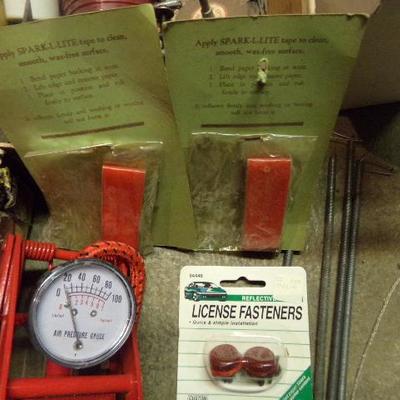 B-89   CLAMPS, FOOT PUMP AND HARDWARE