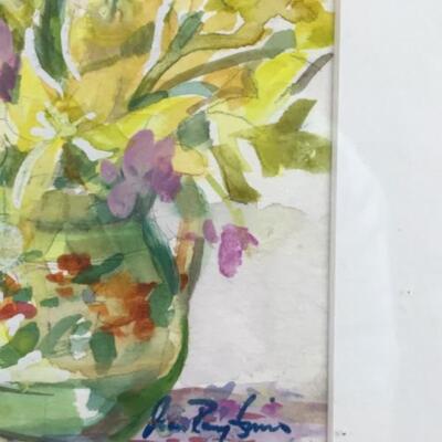 357  Four Framed Original Watercolors by Jean Ranney Smith â€˜92