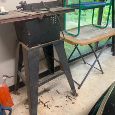 Electric Saw Table & Folding Table