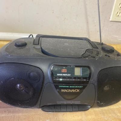 376 Magnavox Radio, CD, Cassette player